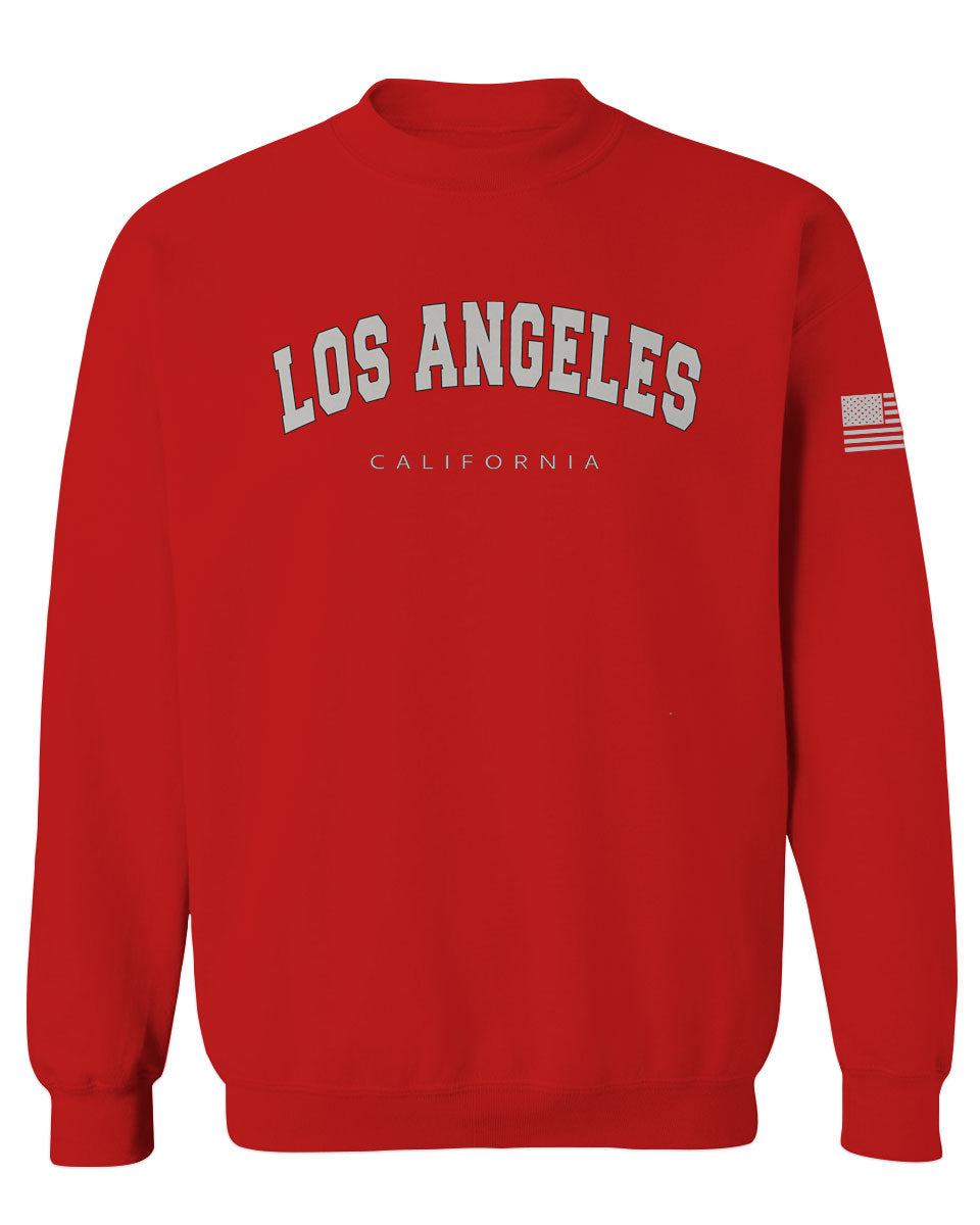 MEN'S BLACK L.A CREW NECK SWEATSHIRT. – WendyBlessed