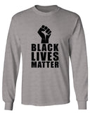 Black Lives Matter Liberal Progressive Protest Nevertheless Resist mens Long sleeve t shirt