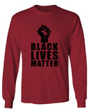 Black Lives Matter Liberal Progressive Protest Nevertheless Resist mens Long sleeve t shirt