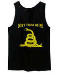 American Don't Tread ON ME Military Combat Logo Seal United State America men's Tank Top