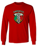 VICES AND VIRTUESS Escudo Mexicano Futbol Mexico Mexican Football Shield mens Long sleeve t shirt