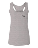 VICES AND VIRTUESS Cool Small Logo Seal Good Vibe  women's Tank Top sleeveless Racerback