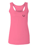 VICES AND VIRTUESS Cool Small Logo Seal Good Vibe  women's Tank Top sleeveless Racerback