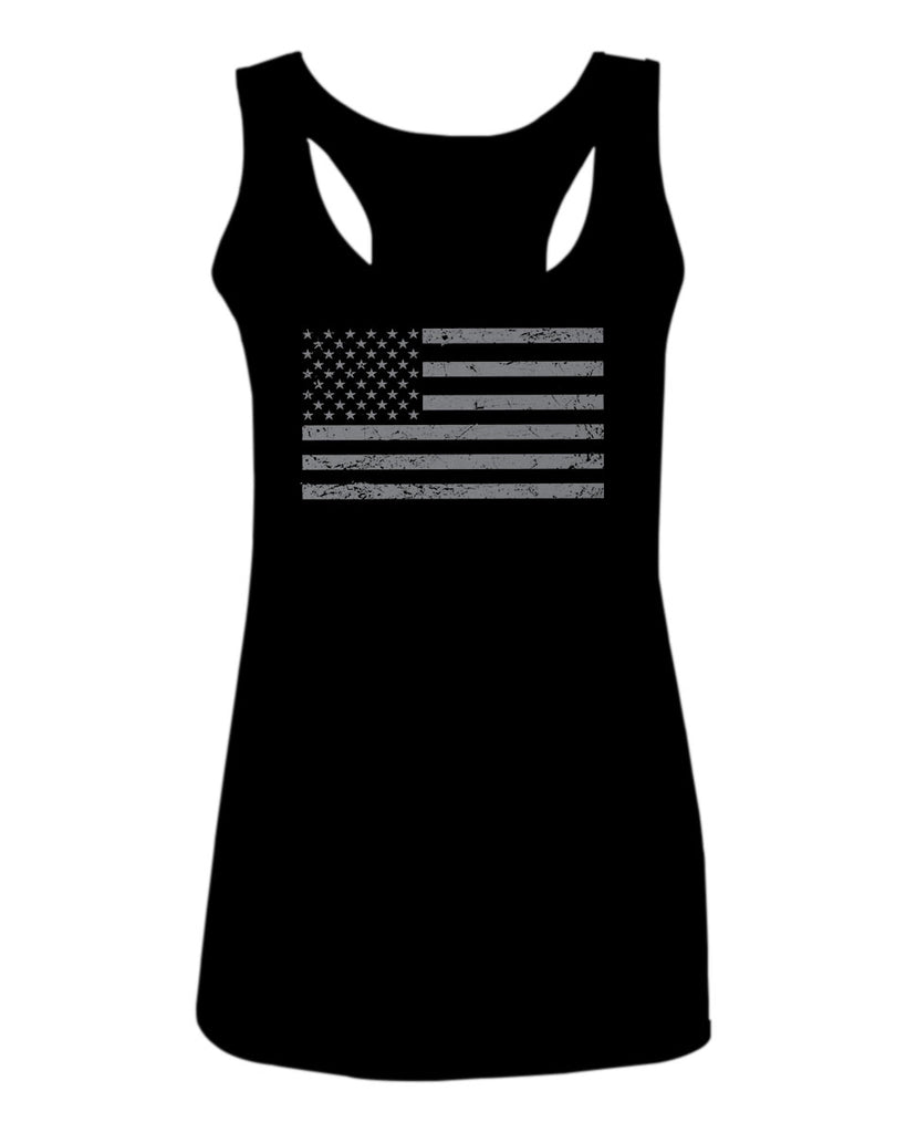 Gray America USA Patriotic American United States Vintage Flag women's –  VICES AND VIRTUES