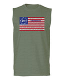 VICES AND VIRTUESS 2nd Amendment 1776 George Washington Flag American USA Guns Control men Muscle Tank Top sleeveless t shirt