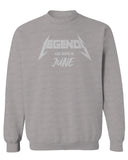 The Best Birthday Gift Legends are Born in June men's Crewneck Sweatshirt