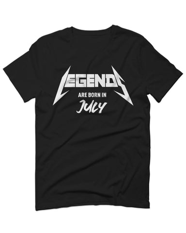 The Best Birthday Gift Legends are Born in July For men T Shirt