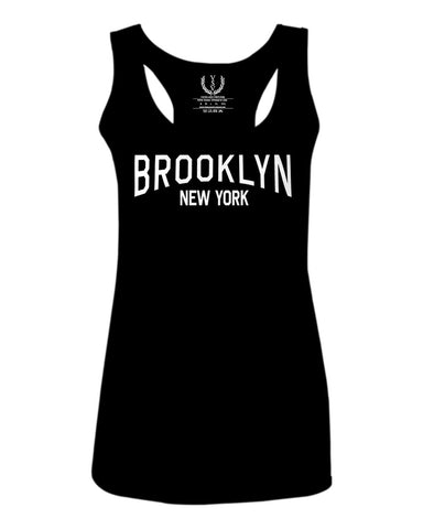 Vintage New York Brooklyn NYC Cool Hipster Street wear  women's Tank Top sleeveless Racerback