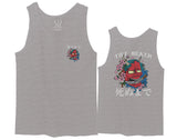 Demon Graphic Traditional Japanese Till Death men's Tank Top