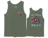 Demon Graphic Traditional Japanese Till Death men's Tank Top