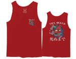 Demon Graphic Traditional Japanese Till Death men's Tank Top