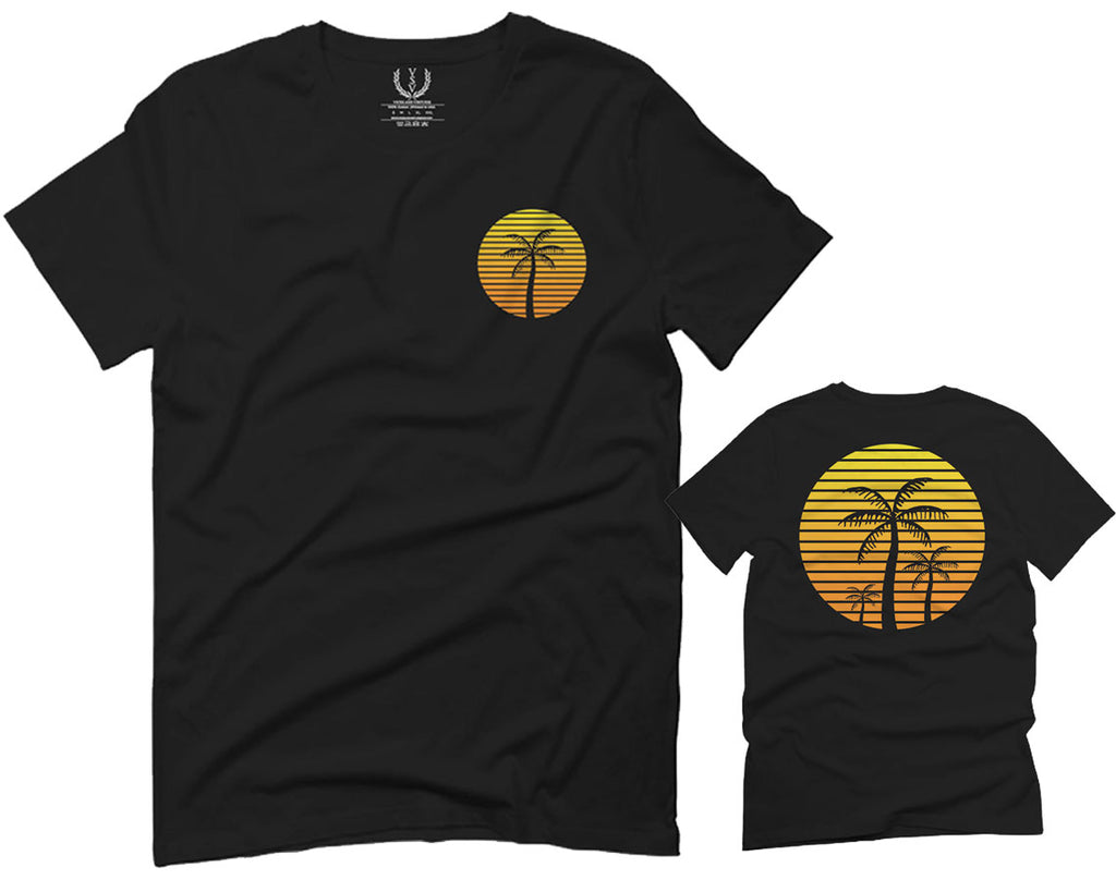Unisex 'Logo Shirt' - text logo front, tree logo back