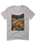 Aesthetic Cute Floral Sunflower Botanical Print Graphic Fashion For men T Shirt