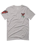 Graphic Cool Till Death Flower Skull Primitives Butterfly Vibes Floral For men T Shirt